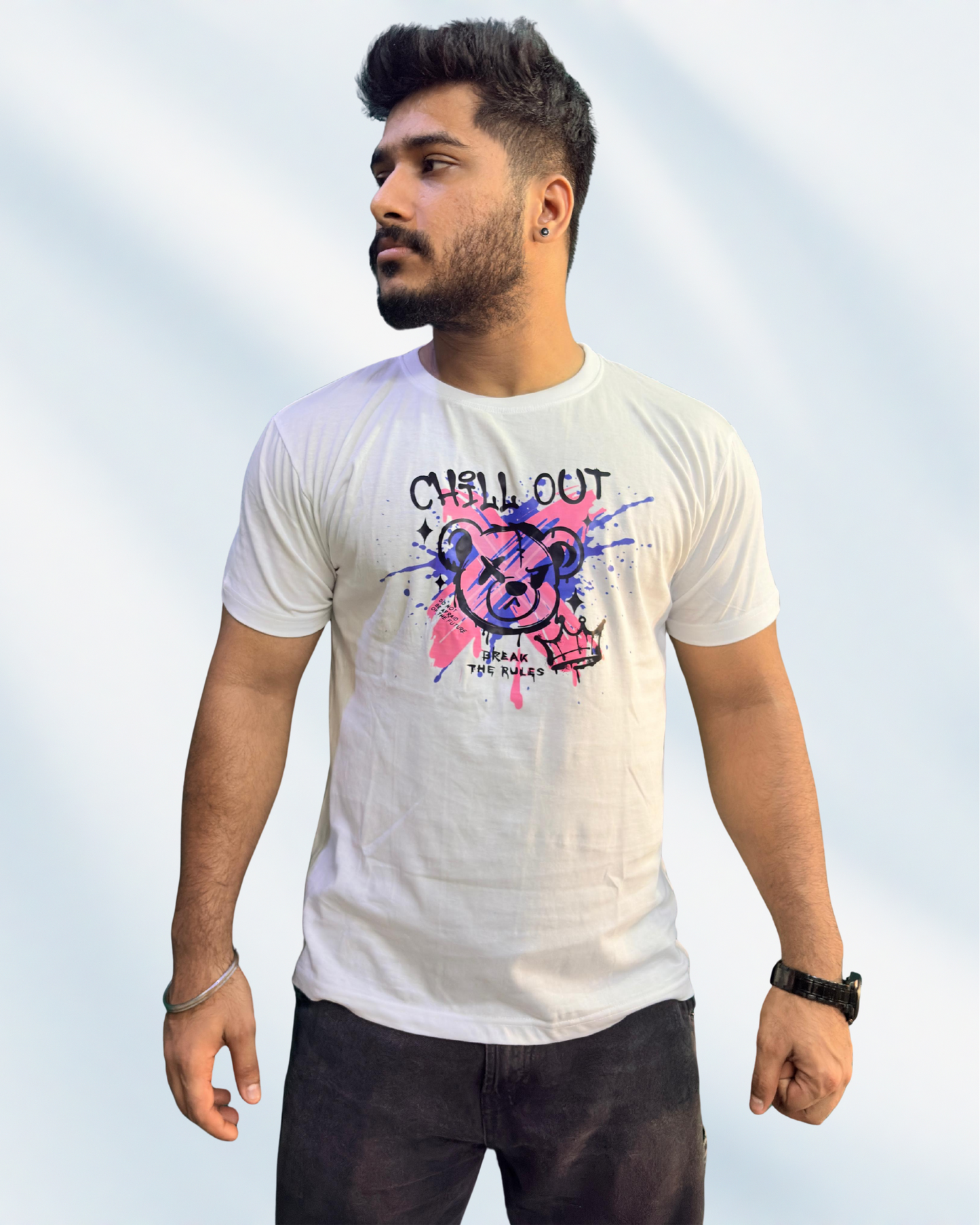 THE MOKSH SOUL MENS REGULAR SIZE T-SHIRT