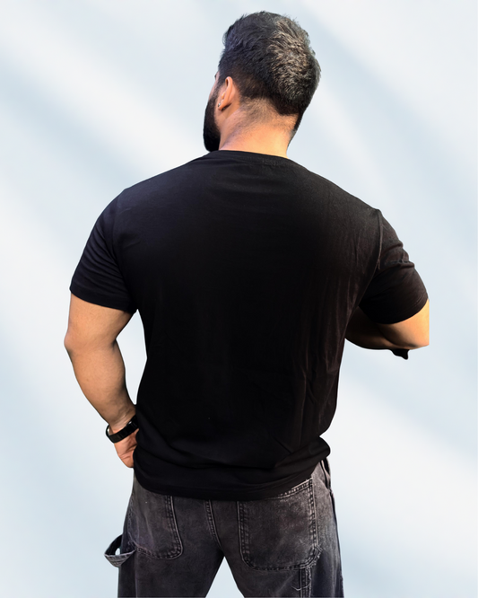 THE MOKSH SOUL MENS REGULAR GRAPHIC T-SHIRT